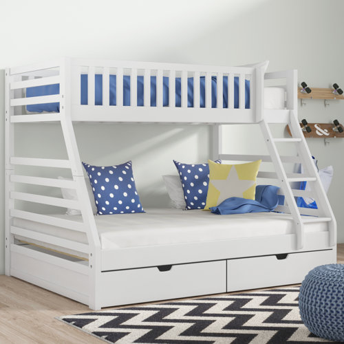 Isabelle & Max Thomson Single (3') Solid Wood Triple Sleeper Bunk Bed